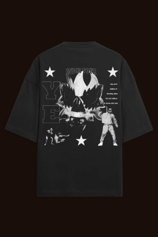 Ye India Tour Inspired Oversized Tee