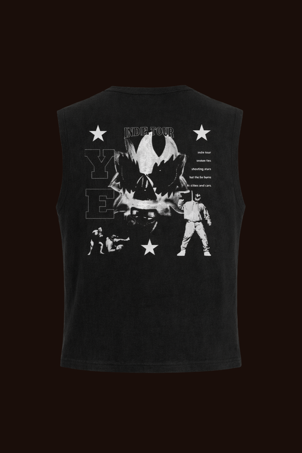 Ye India Tour Inspired Sleeveless Tee